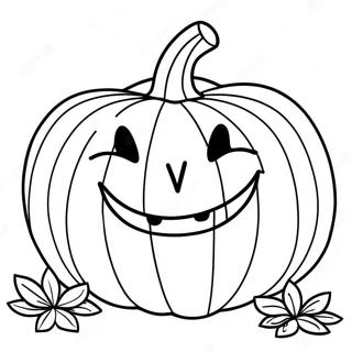 Pagina Para Colorir Do Jack O Lantern Sorridente 10167-8360