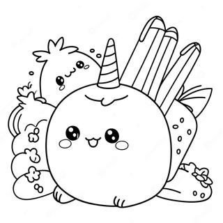 Pagina Para Colorir Do Molang Fofinho Com Amigos 10277-8445