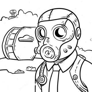 Pagina Para Colorir De Fallout 10346-8500