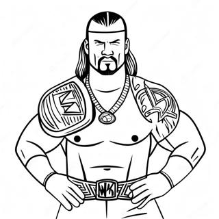 Pagina Para Colorir Da Wwe 10356-8507