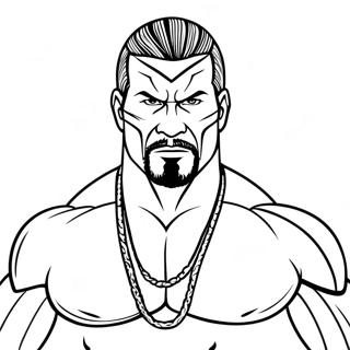 Pagina Para Colorir Da Wwe 10356-8508