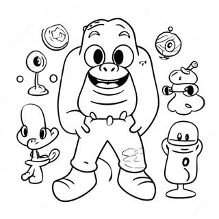 Pagina Para Colorir Do Nickelodeon 10377-8514