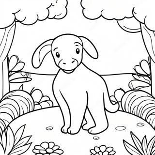 Pagina Para Colorir Do Garten Of Banban 5 10397-8530