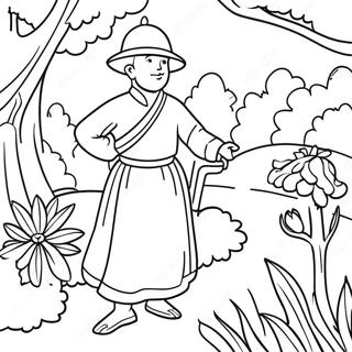 Pagina Para Colorir Do Garten Of Banban 5 10397-8531