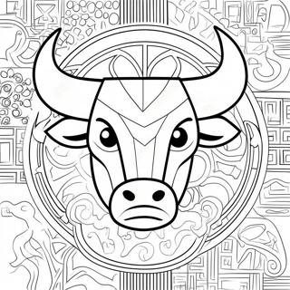 Pagina Para Colorir Do Logo Do Chicago Bulls 10447-8571