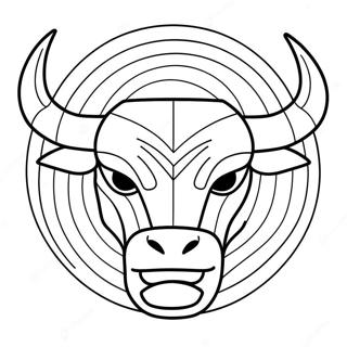 Pagina Para Colorir Do Logo Do Chicago Bulls 10447-8572