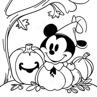 Pagina Para Colorir De Outono Da Disney 10467-8586