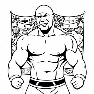 Pagina Para Colorir Da Wwe 10547-8652