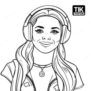 Pagina Para Colorir Do Tik Tok 10577-8676