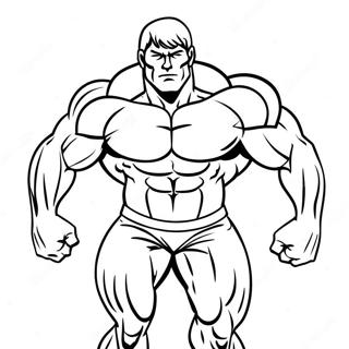 Pagina Para Colorir De Musculos Fortes 10628-8720