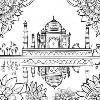 Pagina Para Colorir Da India 10697-8770