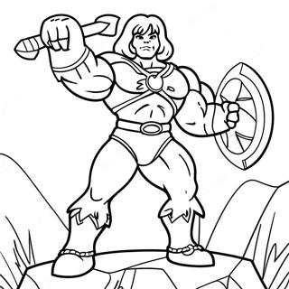 Pagina Para Colorir Do He Man 10717-8786