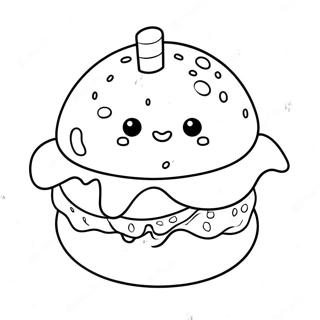 Pagina Para Colorir Comida Squishy Fofa 10748-8816