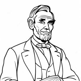 Pagina Para Colorir Abraham Lincoln 10757-8820