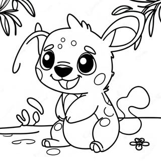 Pagina Para Colorir Ohana Stitch 10897-8931