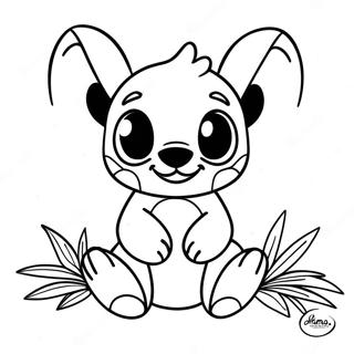 Pagina Para Colorir Ohana Stitch 10897-8932