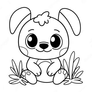 Pagina Para Colorir Ohana Stitch Fofo 10898-8933