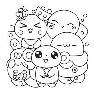 Pagina Para Colorir Personagens Kawaii Japoneses 10928-8957