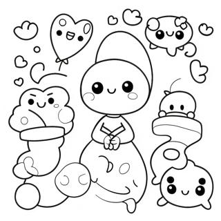 Pagina Para Colorir Personagens Kawaii Japoneses 10928-8959