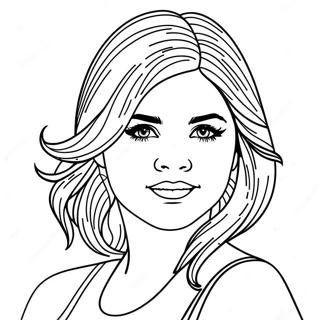 Pagina Para Colorir Da Selena Gomez 10977-8995