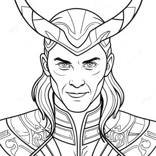 Loki Páginas Para Colorir