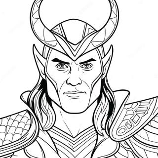 Pagina Para Colorir Do Loki 11107-9100