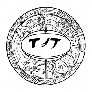 Pagina Para Colorir Do Logo Da Toyota 11117-9116