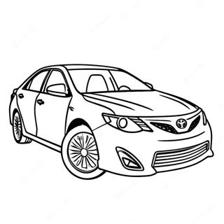 Pagina Para Colorir Do Toyota Camry Sedan 11118-9119