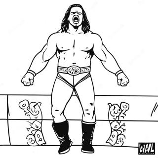 Pagina Para Colorir Da Wwe 1111-887