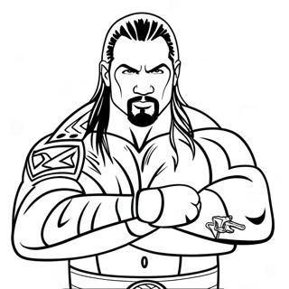 Pagina Para Colorir Da Wwe 1111-888