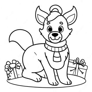 Pagina Para Colorir De Animais De Natal 11127-9124