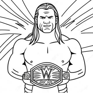 Pagina Para Colorir Da Luta Pelo Campeonato Da Wwe 1112-889