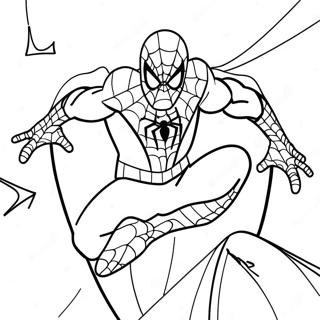 Homem-Aranha Halloween Páginas Para Colorir