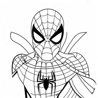 Pagina Para Colorir Do Spiderman No Halloween 11177-9164