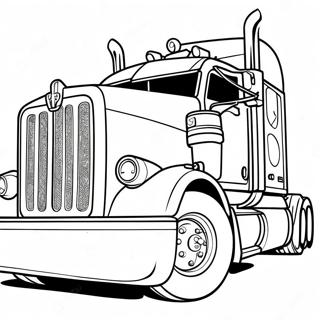 Pagina Para Colorir De Caminhao Peterbilt Vintage 11228-9207