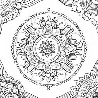 Pagina Para Colorir De Mandala De Meditacao 11237-9210