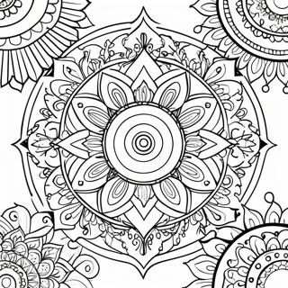 Pagina Para Colorir De Mandala De Meditacao 11237-9211