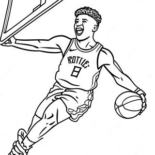 Pagina Para Colorir Do Giannis Antetokounmpo Enterrando 11248-9221