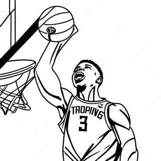 Pagina Para Colorir Do Giannis Antetokounmpo Enterrando 11248-9223