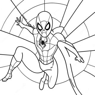 Pagina Para Colorir Da Menina Aranha 11277-9241