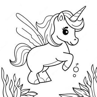 Pagina Para Colorir De Unicornio Sereia 11347-9298