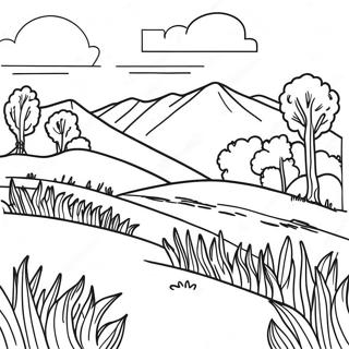 Pagina Para Colorir De Linda Paisagem Campestre 11378-9326