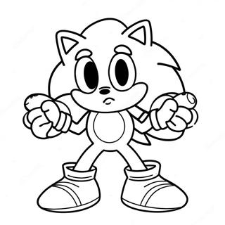 Pagina Para Colorir Do Halloween Do Sonic 11407-9346