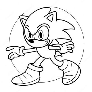 Pagina Para Colorir Do Sonic Como Um Fantasma Assustador 11408-9351