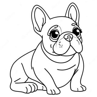 Pagina Para Colorir Do Cachorro Frenchie 11497-9420