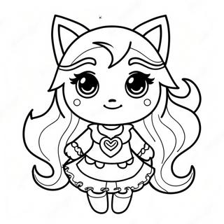 Pagina Para Colorir Da Garota Lobo Do Gacha Life 11517-9436