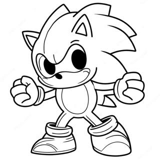 Pagina Para Colorir Do Sonic Prateado 11577-9484