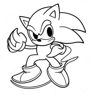 Pagina Para Colorir Do Sonic Prateado Em Acao 11578-9486