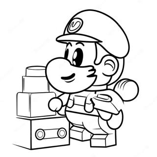 Pagina Para Colorir Lego Mario 11747-9618