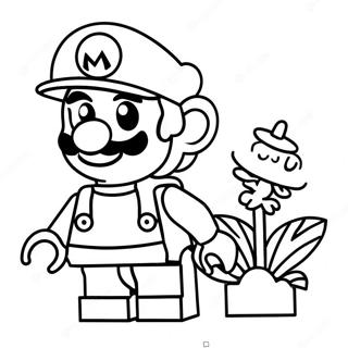 Pagina Para Colorir Lego Mario 11747-9619